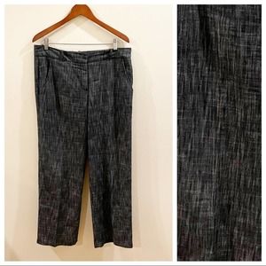 Sandro Sportswear Dress Pants Gray Black Size 12